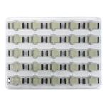 FTTX Fiber Optic Adapters Multimode Simplex Plastic SC To SC Fiber Coupler