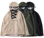 Plus Size Hooded Anorak Jacket Pullover Closure Type US European Asian Size
