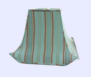 Quality Pagoda Square Cut Corner Bell Lamp Shade NA 6 Panels Customized wholesale