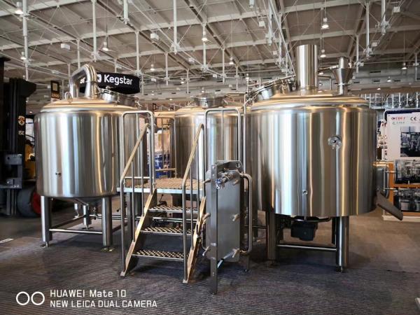 Stainless Steel 304 Micro Beer Equipment 1200l Small Brewing System turnkey