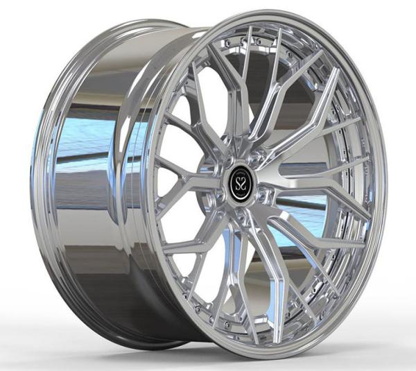 Fit To 2016 Audi RS6 Approx 700 Bhp 6AD2.181 Polish 2-PC Froged Alloy Rims 5x112