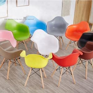 Quality Custom Kids Plastic Chairs , Coloured Armchair Style Dining Chairs wholesale