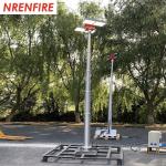 Fire Tender Mounted 6m pneumatic telescopic mast 4x180W LED Lights-pneumatic