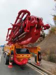 2013 52 m concrete pump truck 52 m installed Mercedes chassis