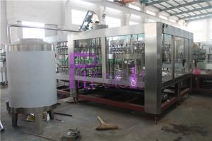 China Glass Bottle Filling Machine PLC Control Vinegar Production Line 40 Head on sale
