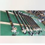 6m locking pneumatic telescopic mast for mobile CCTV vehicle telescoping mast