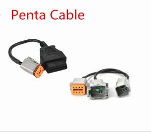 Quality 30CM Length 8 Pin VOLVO Vodia5 Truck Diagnostic Cables wholesale