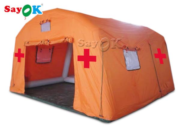 inflatable emergency tent Fire Proof PVC Tarpaulin Inflatable Medical Tent /