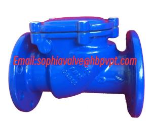 Quality GGG50 cast iron resilient seal check valve wholesale