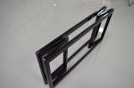 Short Foldable Aluminum Glass Showcases,Aluminum Jewellery Showcase Counter