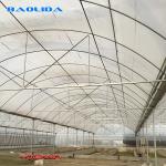 200 Micron Film Tomato Growing Plastic Tunnel Greenhouse Multi Span Greenhouse