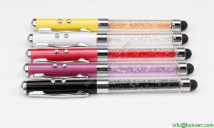 Quality multi functions metal pen, LED light, touch tip,ball pen wholesale