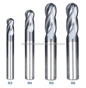Quality OEM 6mm Ball End Mill Engraving Woodworking Tungsten Carbide Milling Bits wholesale