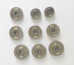 RoHS Thick Race 0.86 Inch Miniature Ball Bearings