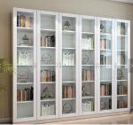 Customized steel office furniture office glass door model Bookcase Display