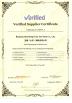 Bao gang (Shangdong) Iron and Steel Co.,Ltd Certifications