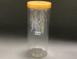 Round Transparent 53G Food Grade Plastic Bottles