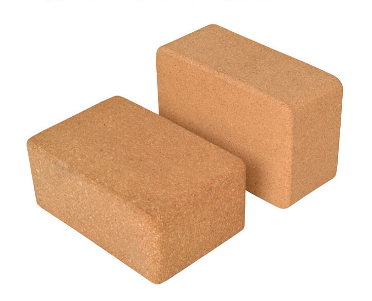 4''x6''x9'' Hot Sale Eco Friendly Nature Blank Cork Yoga Block