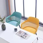 Blue Orange Coloured Plastic Dining Chairs Apartment Plastic Chairs For Dining