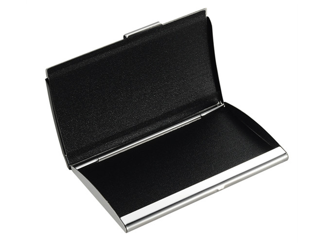 Aluminum Colorful Name Card Holder Metal Custom Logo Card Case