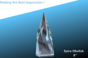 Quality CRYSTAL TOWER/CRYSTAL SPIRE OBELISK/crystal spire obelisk award/crystal tower award wholesale