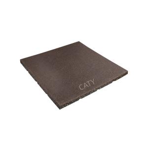 Quality Dirt Proof Playground Mats Rubber Outdoor Square 50x50mm For Training Space wholesale