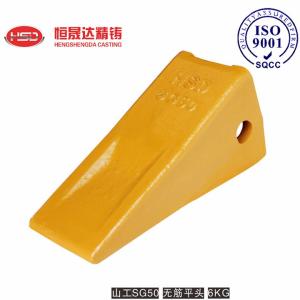 Quality SG50 Excavator Bucket Teeth Lightweight Design Alloy Steel Flat wholesale