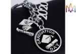 Meaningful Gift Bachelor Cap Custom Shaped Keychains