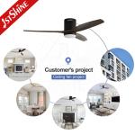 Modern Design Home Office 52 Inch Wooden Blades Dimmable LED Ceiling Fan with