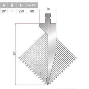 Quality Polishing Custom Press Brake Tooling 0.02mm Precision Punch Brake Press wholesale