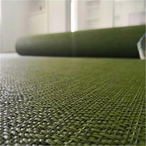 Quality Casual Texture Woven Vinyl Tile For Five Star Hotel Dust Control Fire Resistant wholesale