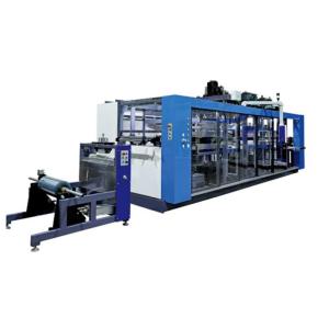 Quality Four Stations 6 Bar Film 710mm Tabletop Thermoforming Machine wholesale
