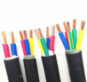 Quality IEC60502 PVC Insulated PVC Sheathed Cable CVV Stranded Copper Conductor wholesale