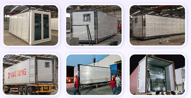 Commercial Steel Frame Container House Expandable With Efficient Space