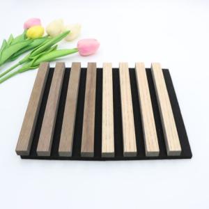 Quality PET WPC Acoustic Wall Panels Board With Flame Retardant Insulation wholesale