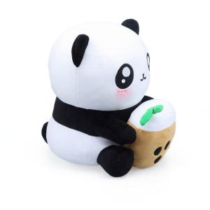 Quality PP Cotton Stuffed Milk Tea Cup Panda Plush Toy wholesale