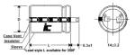 Through Hole Low Esr Supercapacitor , 470F 2.7V Graphene Ultracapacitors