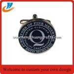 Fashion custom best price metal wedding souvenir gift cufflinks for men