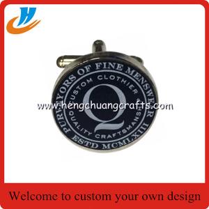 Quality Fashion custom best price metal wedding souvenir gift cufflinks for men wholesale