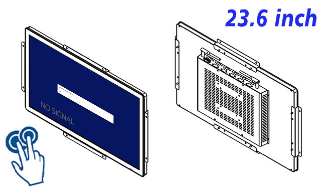 23.6-Inch Embedded Imaging Solution for Traffic Management Displays, Security Monitoring Systems, Facility Interfaces, and Energy Systems