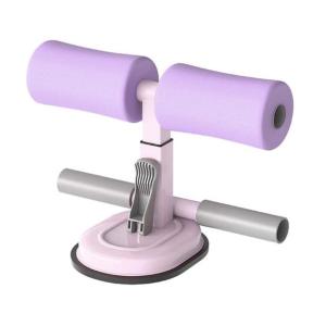 Quality Rubber Foam Steel Sit Up Bar , Pink Red Black Abdominal Fitness Trainer wholesale