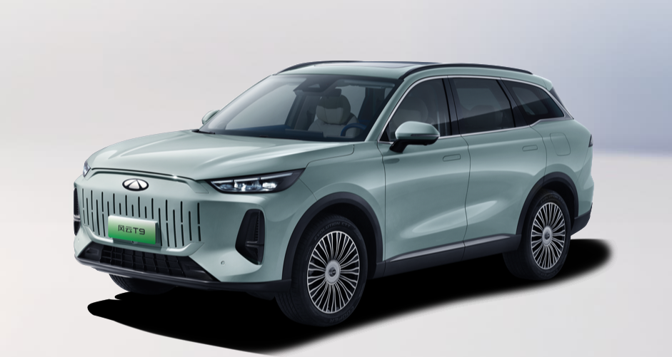 Maximum Speed 180km/h 2024 Chery Fulwin T9 Hybrid SUV 7-Seater Large EV SUV 4WD Fast Charge Energy Vehicle Chery Fengyun