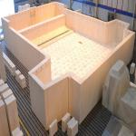 30TPD End Fired Furnace Natural Gas Flint Container Glass