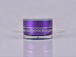 HOT SALE top quality PMMA cream jar 15g 30g 50g plastic cream jar acrylic