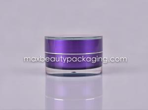 Quality HOT SALE top quality PMMA cream jar 15g 30g 50g plastic cream jar acrylic plastic cream jar cosmetic packaging wholesale