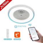 Low Noise 4000K Bedroom Ceiling Fan Light Ceiling Mounted Box Fan