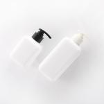 Shower Gel 350ml HDPE Lotion Plastic Bottle White Round Shoulder