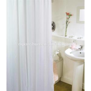 Quality 12 Grommets Holes Heavy Duty White Mildew Resistant Bathroom Shower Curtain Liner wholesale
