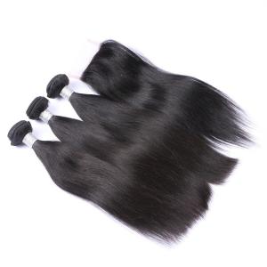 Quality 100% Peruvian Straight Hair Bundles Healthy Straight Virgin Hair For Women wholesale