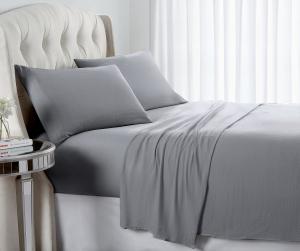 Quality Modern Hypoallergenic Microfiber Bed Sheet Fitted Sheet Durability For Bedroom Comfort wholesale